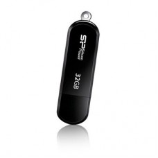 USB-накопитель 32GB Silicon Power Lux Mini 322, черный (SP032GBUF2322V1K)