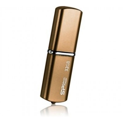 USB-накопитель 32GB Silicon Power LuxMini 720, бронза (SP032GBUF2720V1Z)