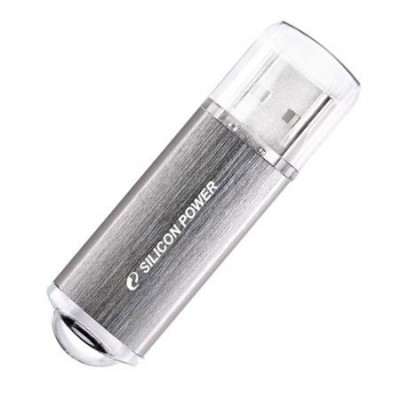 USB-накопитель 32GB Silicon Power Ultima II-I, серебристый (SP032GBUF2M01V1S)