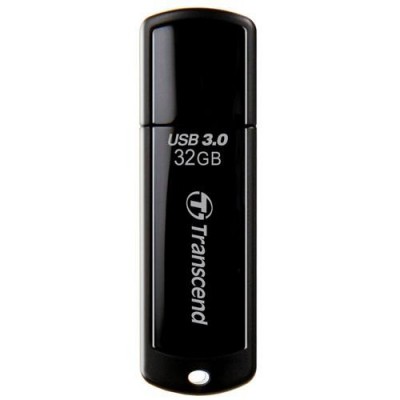 USB-накопитель 32GB Transcend JetFlash 700, черный (TS32GJF700)