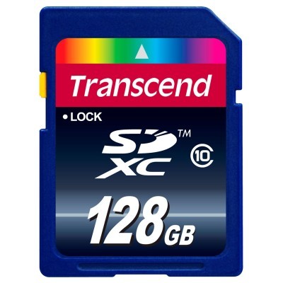 Карта памяти 128GB Transcend SDXC Class 10 (TS128GSDXC10)