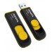 USB-накопитель 64GB A-DATA UV128, черный/желтый (AUV128-64G-RBY)