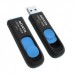 Флеш накопитель 32GB A-DATA UV128, USB 3.0, черный/синий (AUV128-32G-RBE)