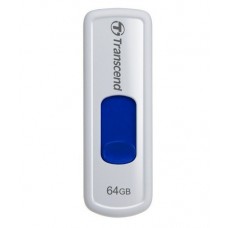 USB-накопитель 64GB Transcend JetFlash 530, белый/синий (TS64GJF530)