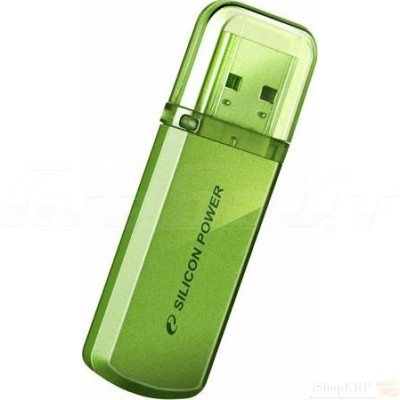 USB-накопитель 8GB Silicon Power Helios 101, зеленый (SP008GBUF2101V1N)