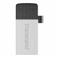 Флеш накопитель 8GB Transcend JetFlash 380, USB 2.0, серебро (TS8GJF380S)