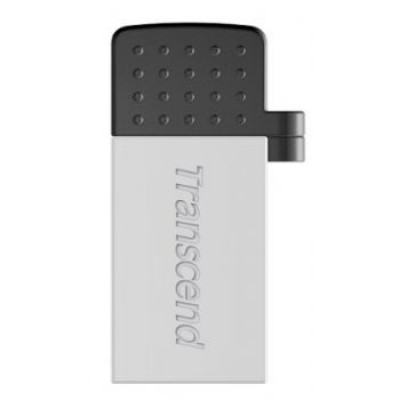 Флеш накопитель 8GB Transcend JetFlash 380, USB 2.0, серебро (TS8GJF380S)
