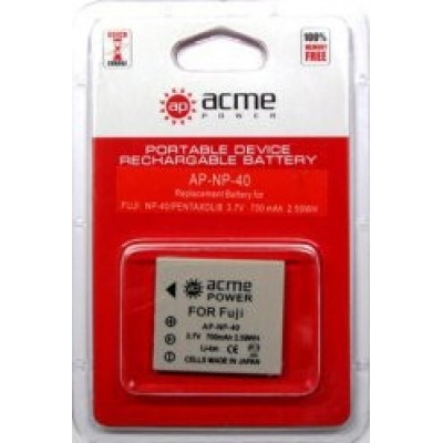Аккумулятор AcmePower (Fujifilm) AP-NP-40 / D-Li95