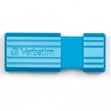 Флеш накопитель 8GB Verbatim PinStripe, USB 2.0, Синий (47398)