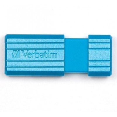 Флеш накопитель 8GB Verbatim PinStripe, USB 2.0, Синий (47398)
