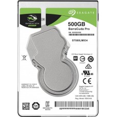 Внутренний жесткий диск 500GB Seagate BarraCuda Pro, 2.5", SATA III (ST500LM034)