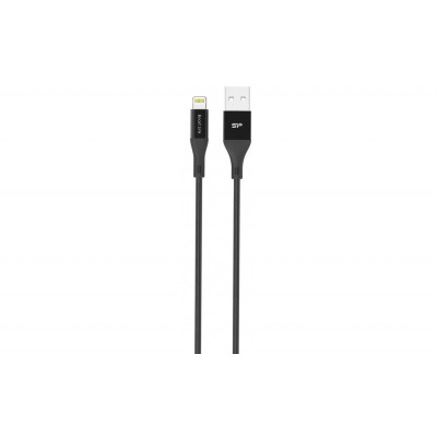 Кабель Silicon Power Lightning-USB Black 1м (SP1M0ASYLK30AL1K)