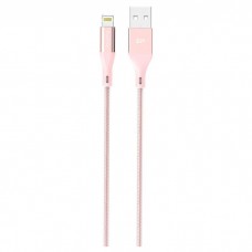 Кабель Silicon Power Lightning-USB Pink 1м (SP1M0ASYLK30AL1P)