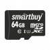 Карта памяти 64GB Smartbuy MicroSDXC Class 10 UHS-I (SB64GBSDCL10-00)