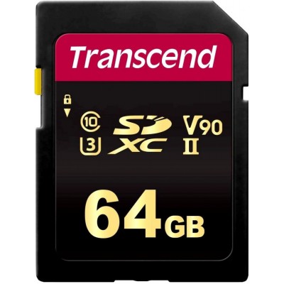 Карта памяти 64GB Transcend 700S SDXC Class 10 UHS-II (TS64GSDC700S)