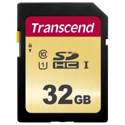 Карта памяти 32GB Transcend 500S SDXC Class 10 UHS-I (TS32GSDC500S)