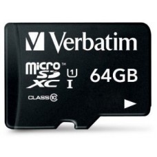 Карта памяти 64GB Verbatim MicroSDXC Class 10 (44014)