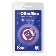 Флеш-накопитель USB 8GB OltraMax 50 фиолетовый (OM-8GB-50-Dark Violet)