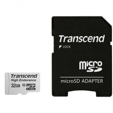 Карта памяти 32GB Transcend MicroSDHC Class 10 + SD адаптер (TS32GUSDHC10V)
