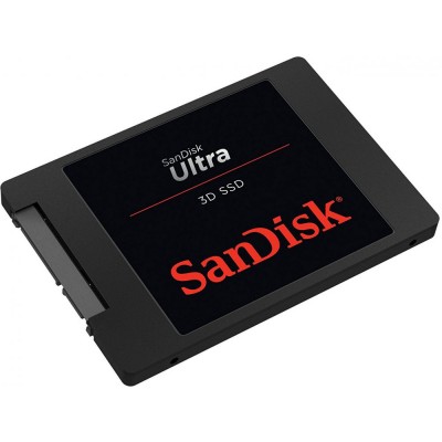 Твердотельный диск 1TB SanDisk Ultra 3D, 2.5, SATA III (SDSSDH3-1T00-G25)