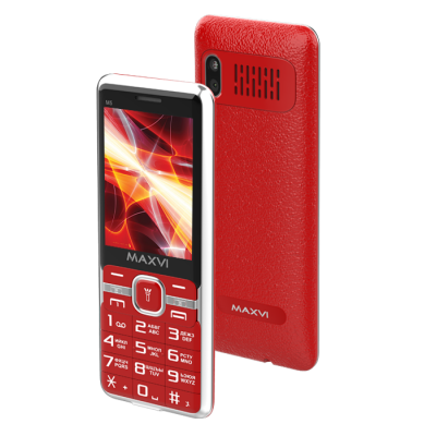 Телефон Maxvi M5 Red