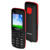 Телефон Maxvi C22 Black/Red