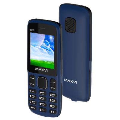 Телефон Maxvi C22 Marengo/Black