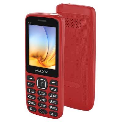 Телефон Maxvi K16 Red