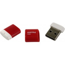 Флеш накопитель USB 16Gb SmartBuy Lara Red (SB16GBLARA-R)