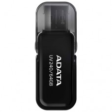 Флеш накопитель 64GB A-DATA UV240 Black (AUV240-64G-RBK)