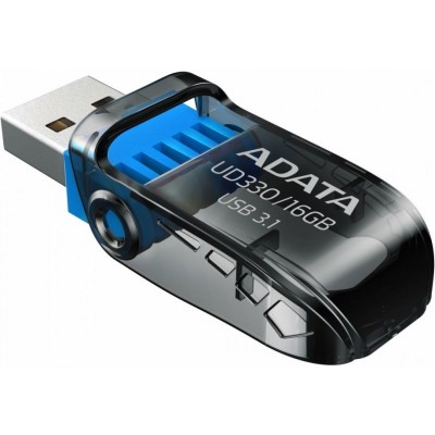 Флеш накопитель 16GB A-DATA UD330 USB 3.1 Black (AUD330-16G-RBK)