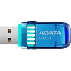 Флеш накопитель 64GB A-DATA UD230 Blue (AUD230-64G-RBL)
