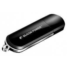 Флеш накопитель 64GB Silicon Power LuxMini 322 Black (SP064GBUF2322V1K)