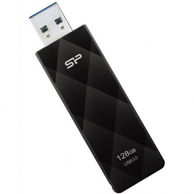 Флеш накопитель 128Gb Silicon Power Blaze B20 USB 3.1 Black (SP128GBUF3B20V1K)
