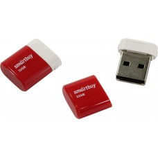 Флеш-накопитель USB 32GB SmartBuy Lara красный (SB32GBLARA-R)