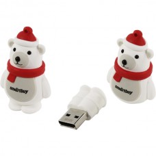 Флеш-накопитель USB 32GB Smart Buy Белый Медведь (SB32GBPolarBear)