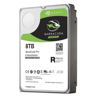 Внутренний жесткий диск HDD Seagate 8TB BarraCuda PRO 3.5" (ST8000DM0004)