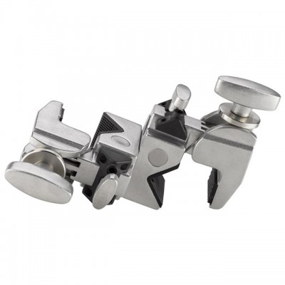 Держатель-зажим KUPO KCP-720 Double Convi Clamp Silver