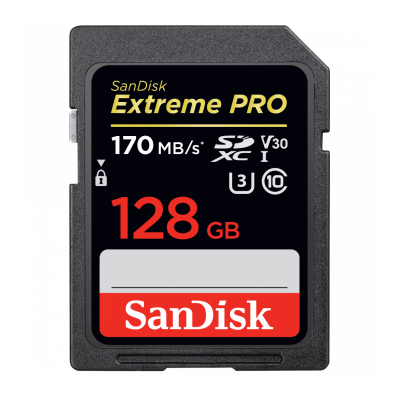 Карта памяти SD 128GB Sandisk Exreme PRO UHS-I (SDSDXXY-128G-GN4IN)