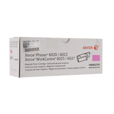 Тонер XEROX Phaser 6020/22/WC 6025/27 пурпурный (1K) (106R02761)