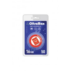 Флеш накопитель 16Gb OltraMax 50 Orange (OM-16GB-50-Orange Red)