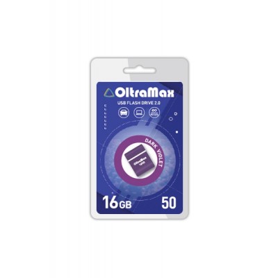 Флеш накопитель 16Gb OltraMax 50 Dark Violet (OM-16GB-50-Dark Violet)