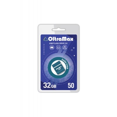 Флеш накопитель 32Gb OltraMax 50 Dark Cyan (OM-32GB-50-Dark Cyan)