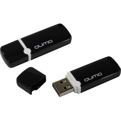 Флеш накопитель 16Gb Qumo Optiva 02 Black (QM16GUD-OP2-black)