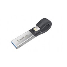 Флеш накопитель 128Gb SanDisk iXpand USB 3.0/Lightning (SDIX30C-128G-GN6NE)