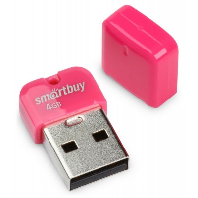 Флеш накопитель 4Gb Smartbuy Art Pink SB4GBAB