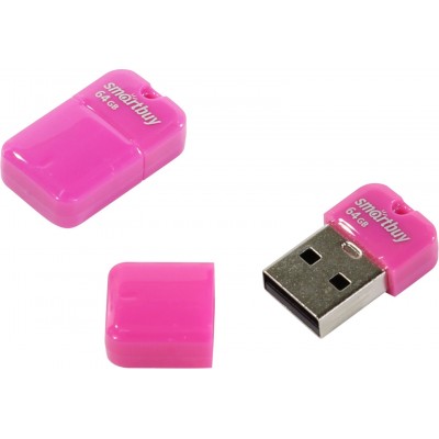 Флеш накопитель 64Gb Smartbuy ART Pink (SB64GBAP)
