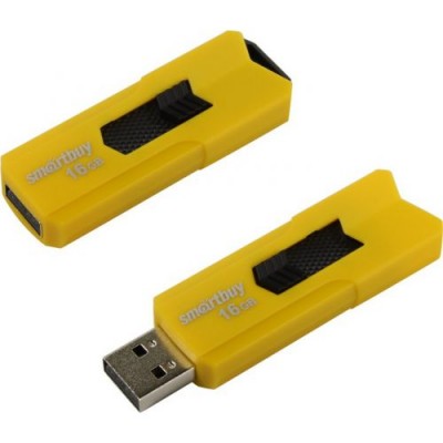 Флеш накопитель 64Gb Smartbuy Stream Yellow (SB64GBST-Y)