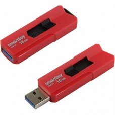 Флеш накопитель 16Gb Smartbuy Stream Red USB 3.0 (SB16GBST-R3)