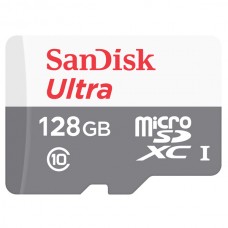 Карта памяти 128GB SanDisk Ultra MicroSDXC Class 10 UHS-I (SDSQUNS-128G-GN6MN)